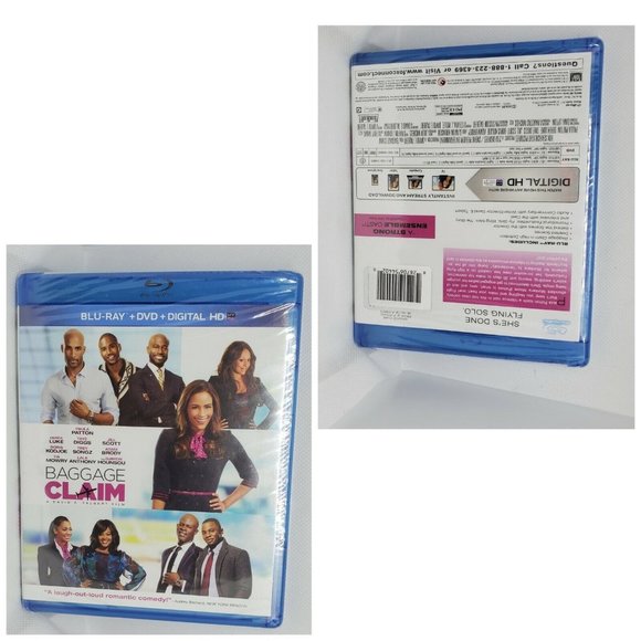 Baggage Claim Blu-Ray DVD Combo 2014 Comedy PG-13 Directed By David E Talbert - Picture 2 of 5